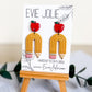 Apple + Pencil Dangles